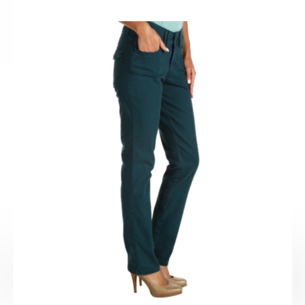 NWT Levi's Mid Rise Skinny Jean Slim Fit Size 12 Medium Teal/Green